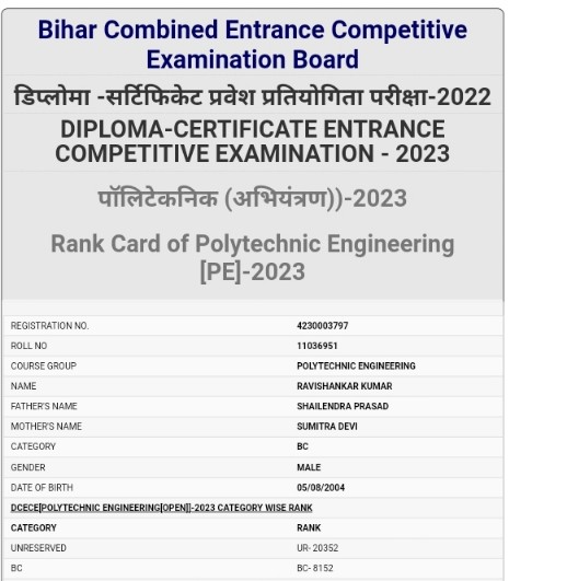 Bihar Polytechnic Kitne Rank par Sarkari College Milega
