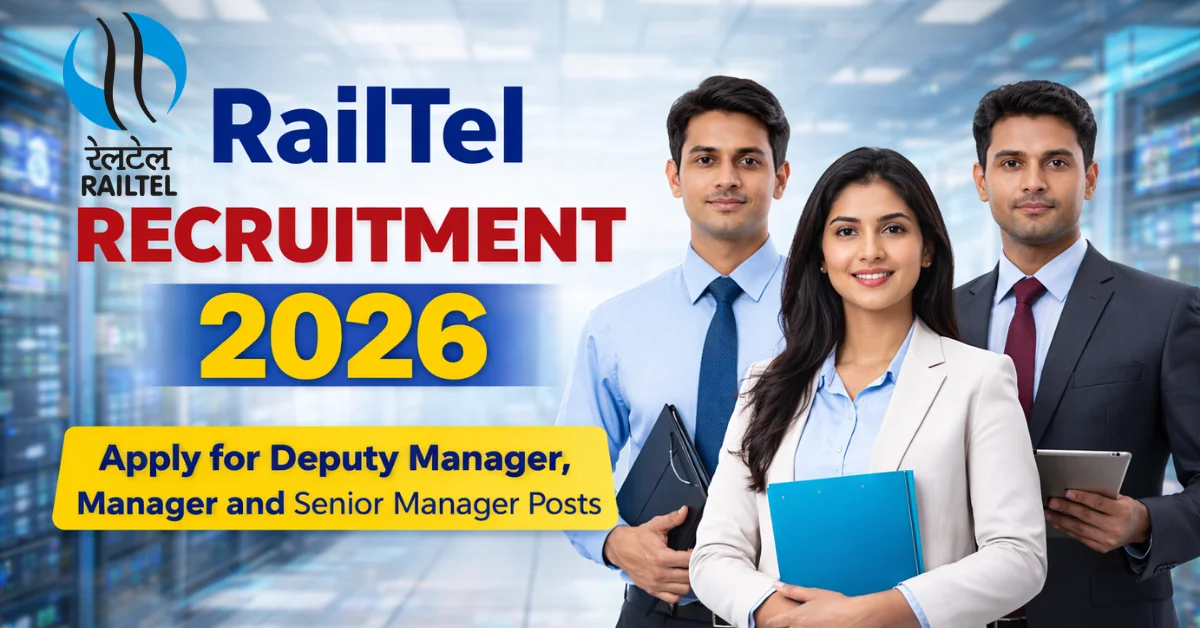 RailTel Recruitment 2026